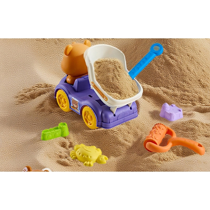 Outdoor Adventure With Kids - Bright Colored 1 Set Kids Sand