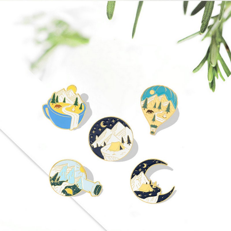 Camping Adventure Enamel Pins  - огляд і ціна Outdoor Adventure With Kids