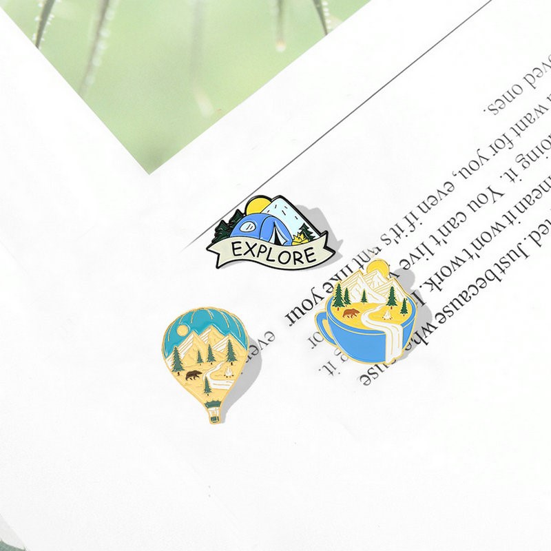 Camping Adventure Enamel Pins  - огляд і ціна Outdoor Adventure With Kids