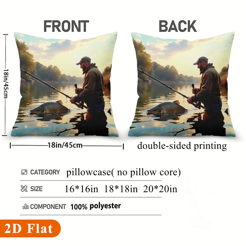 1pc 2D Flat (Pillow Not Includ - огляд і ціна Outdoor Adventure At