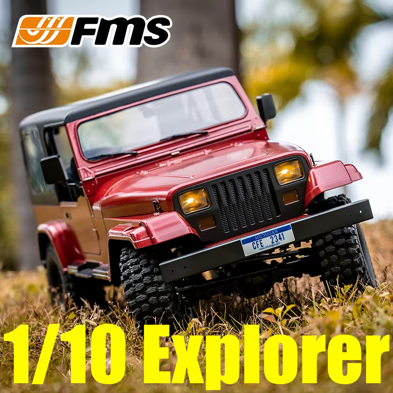 Fms 1/10 Explorer Climbing Car - огляд і ціна Outdoor Adventure Hobbies