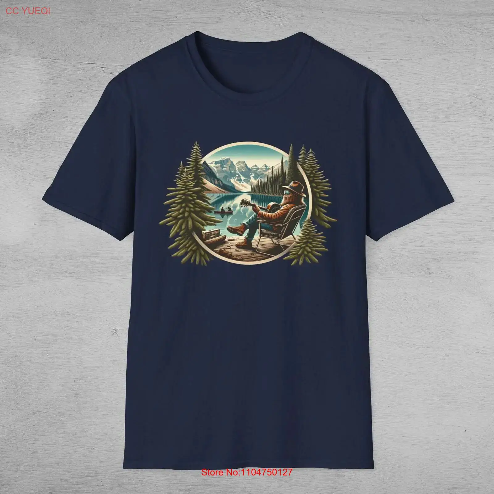 Bigfoot at the Lake T Shirt Sa - огляд і ціна Outdoor Adventure At