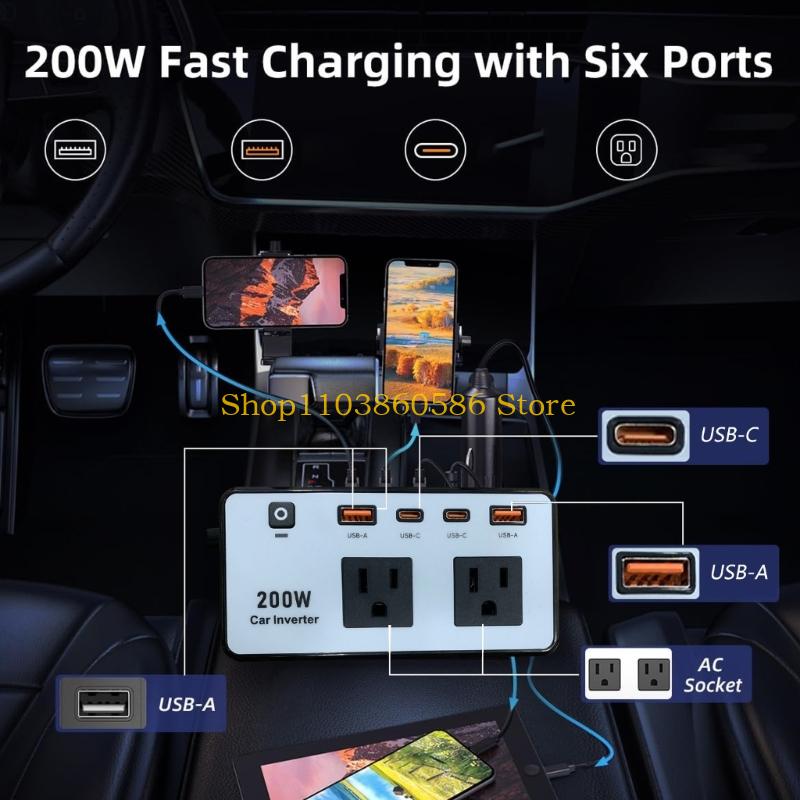 242A 200W Car Power Converter  - огляд і ціна Outdoor Adventure Outlet