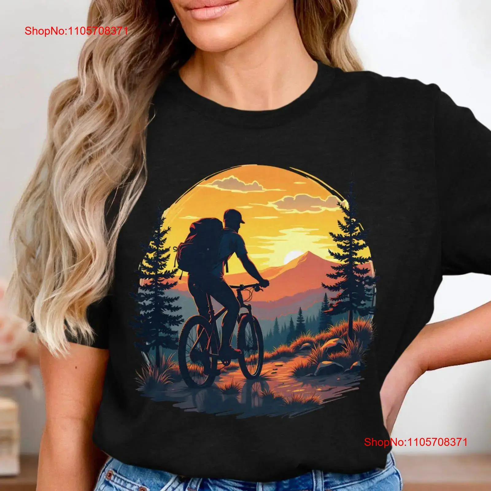 Mountain Biking at Sunset T Sh - огляд і ціна Outdoor Adventure At