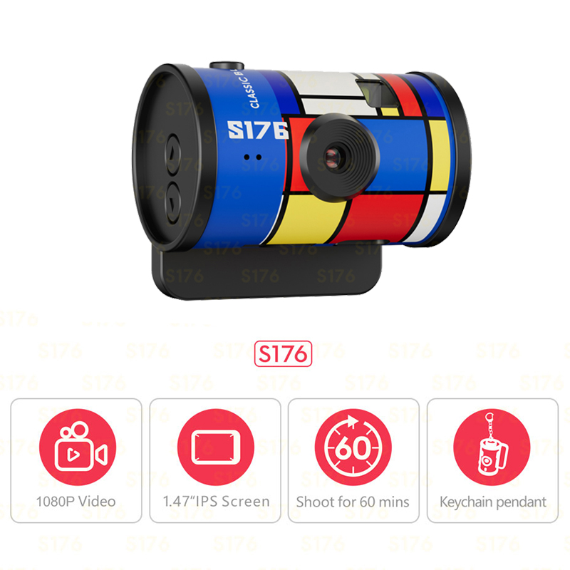S176 Portable Mini Film Camera - огляд і ціна Outdoor Adventure Videos